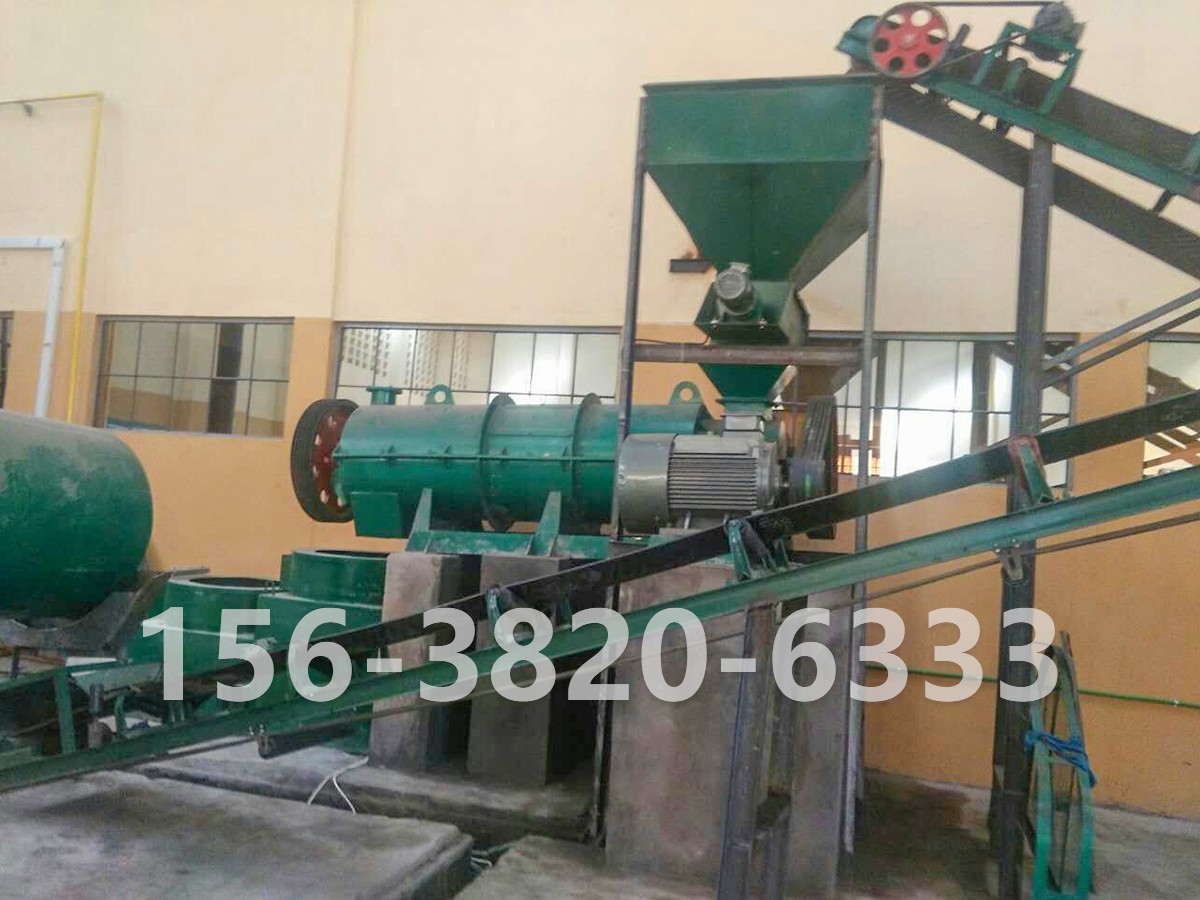 新型有機肥濕法造?，F場