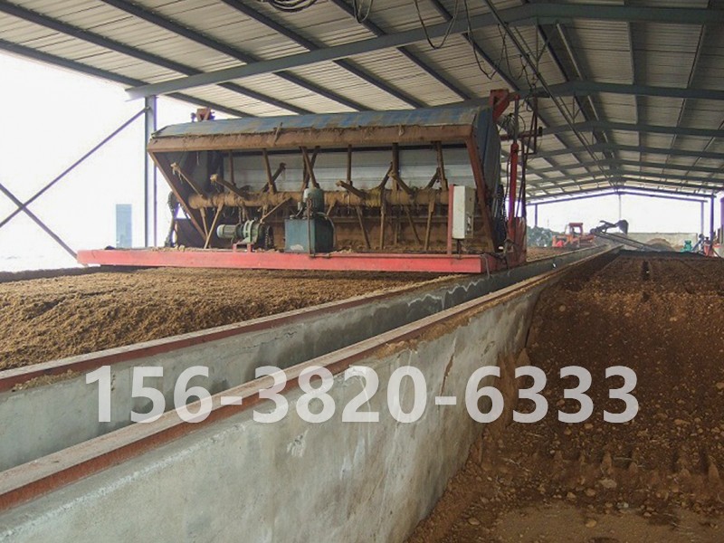 有機肥發(fā)酵翻拋圓盤造?，F(xiàn)場